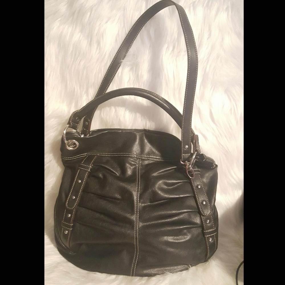Nine West black Hobo Handbag euc boho